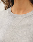 Feel At Ease Sweater-Heather Gray