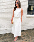 Seaside Scallop Skirt Set