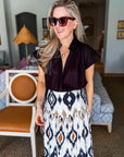 Santana Bridge Button Down Top