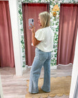 Runway Ready Wide Leg Jeans