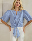 Island Girl Puff Sleeve Top