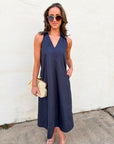 She’s a Ten Midi Dress-Navy
