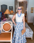 Coastal Wildflower Tiered Maxi Skirt