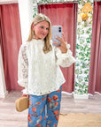 Amelie Lace Top