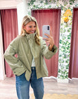 Somewhere Nice Gingham Jacket