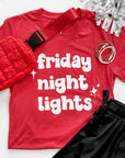 Friday Night Lights Tee-Red