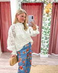 Amelie Lace Top