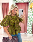 Fierce Beauty Puff Sleeve Top