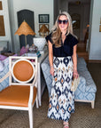 Midnight in Jaipur Midi Skirt