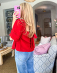 Scarlet Harvest Lace Top