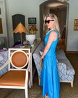 Blue Crush Maxi Dress