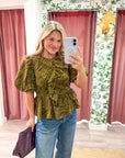 Fierce Beauty Puff Sleeve Top