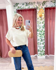 Autumn Orchard Top-Ivory