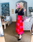 PREORDER: Lolli Striped Midi Skirt