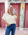 Autumn Orchard Top-Ivory