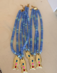 Laguna Fish Gemstone Necklace