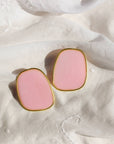 Remy Statement Earrings-Pink