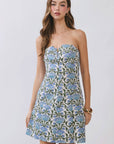 Rosewater Aura Mini Dress