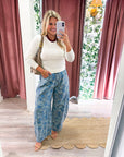Cool Enough Crew Neck Top-Ivory