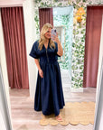 Nicola Zipper Midi Dress