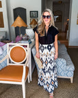 Midnight in Jaipur Midi Skirt