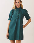Beloved Puff Sleeve Mini Dress