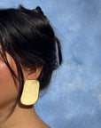 Remy Statement Earrings-Cream