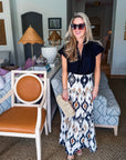 Midnight in Jaipur Midi Skirt
