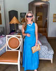 Blue Crush Maxi Dress