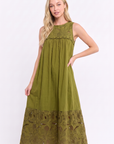 Desert Breeze Lace Maxi Dress-Ferngully