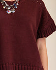 Woodland Charm Sweater-Brown