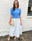 Warm Breeze Midi Skirt