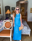 Blue Crush Maxi Dress