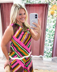 Kaleidoscope Scallop Top