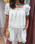 Delilah Embroidered Top
