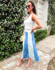 Daydream Palette Midi Skirt