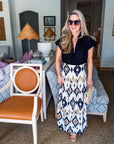 Midnight in Jaipur Midi Skirt