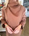 Ready and Chic Shawl Collar Coat-Camel