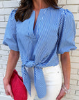 Island Girl Puff Sleeve Top