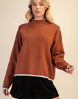 Falling Leaves Sweater-Camel