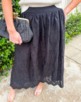 Lady Luck Embroidered Skirt