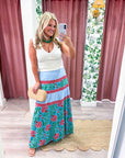 Artisan Mosaic Maxi Skirt