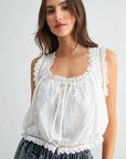 Vintage Grace Embroidered Top