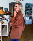 Ready and Chic Shawl Collar Coat-Camel