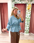 Wild West Denim Top