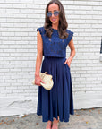 Lots to Love Skirt Set-Navy