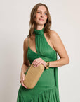 Quinn Evening Bag-Natural