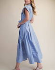 Shore Club Midi Dress-Royal