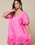 Bloom Tint Mini Dress