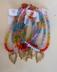 Fiesta Heart Gemstone Necklace